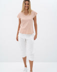 MUST HAVE V NECK TEE SS23