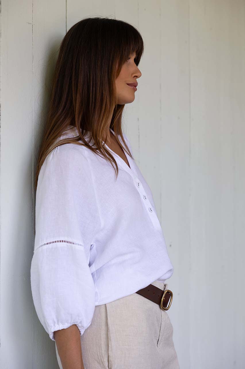 Ambrosia Blouse in White