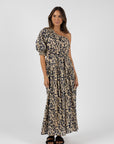 EDEN ONE-SHOULDER DRESS