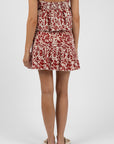 EDEN SHIRRED SKIRT
