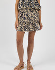 EDEN SHIRRED SKIRT