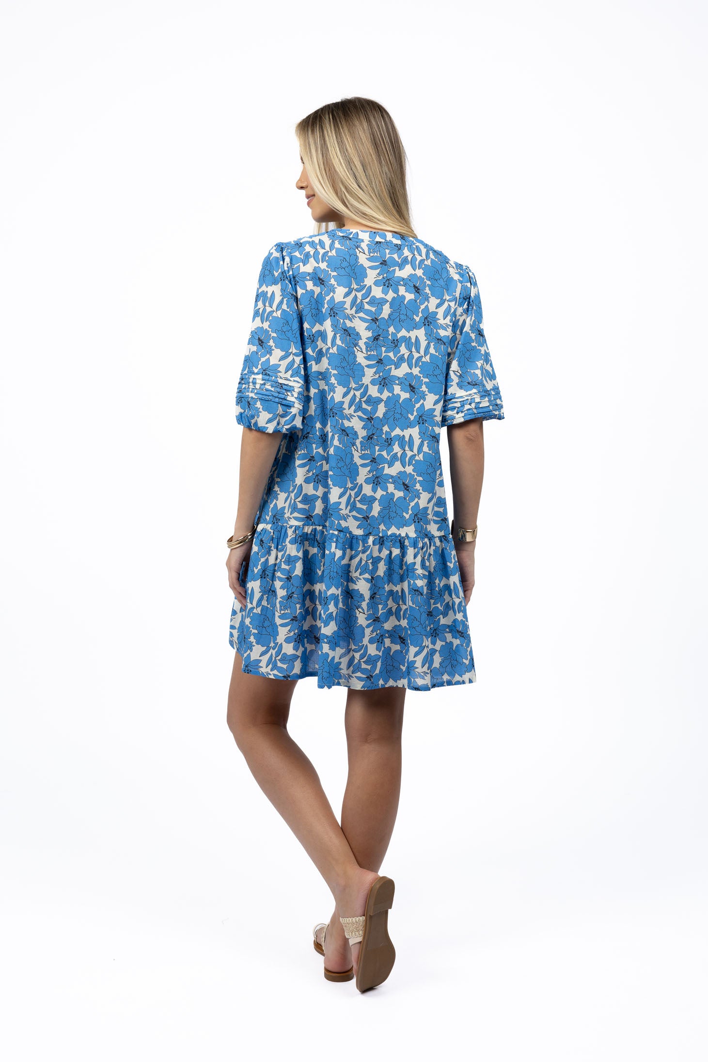 FLEUR SMOCK DRESS
