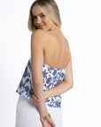 LE JARDIN STRAPLESS TOP