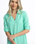 LENI SHIRT DRESS