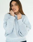 WILLOW JUMPER - ICE BLUE