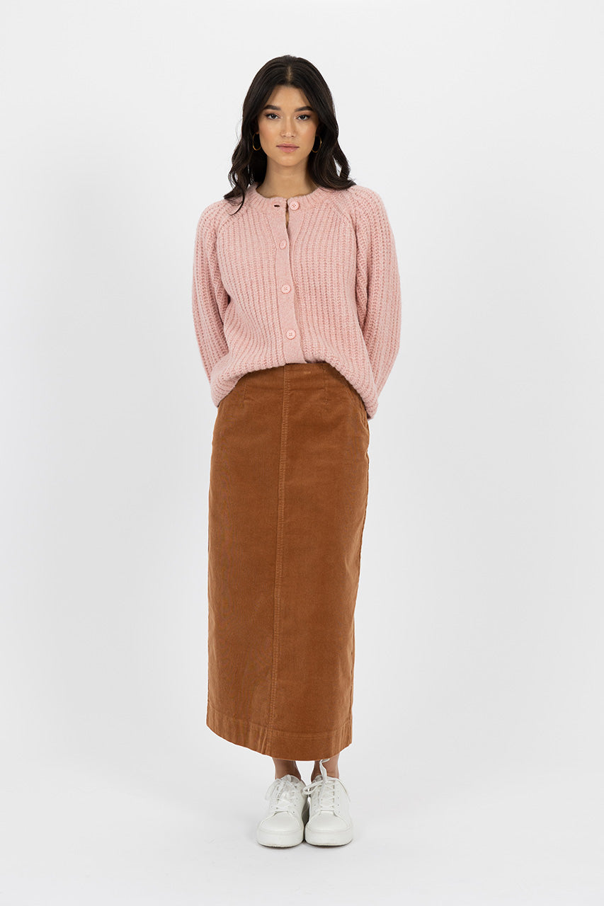 Brown Corduroy Women's Corduroy Skirt Express Corduroy A-Line