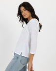 STELLA V-NECK AW24 WHITE
