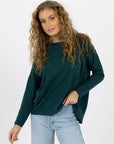 LONG SLEEVE DIPPY TEE AW24