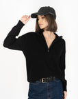 KNOX ZIP SWEATER