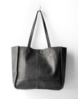 JUJU & CO BABY UNLINED TOTE - BLACK
