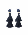 DOUBLE TASSEL EARRING