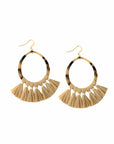 RAFFIA EARRING