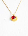 BIRTHSTONE NECKLACE