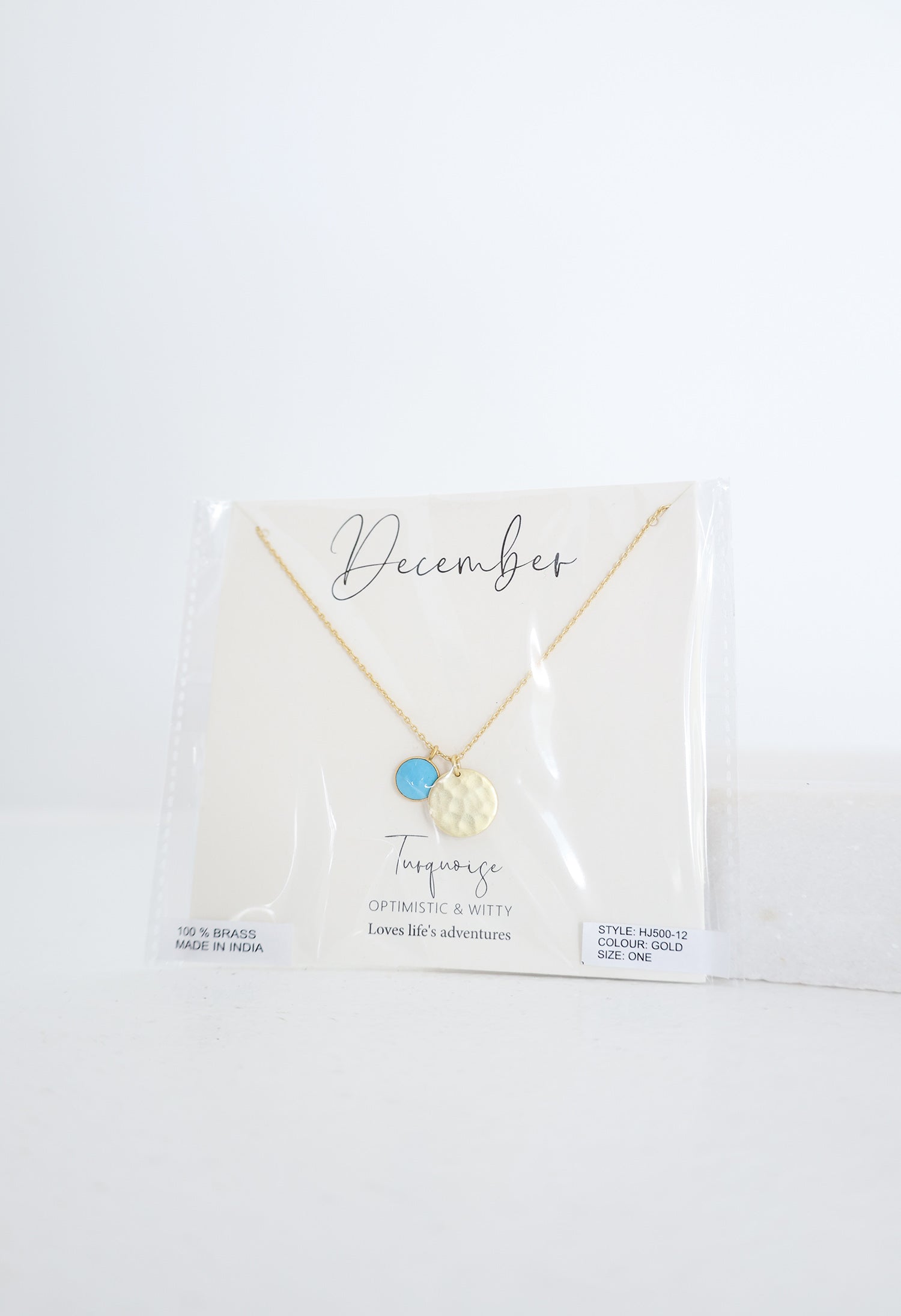 BIRTHSTONE NECKLACE