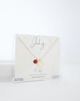 BIRTHSTONE NECKLACE