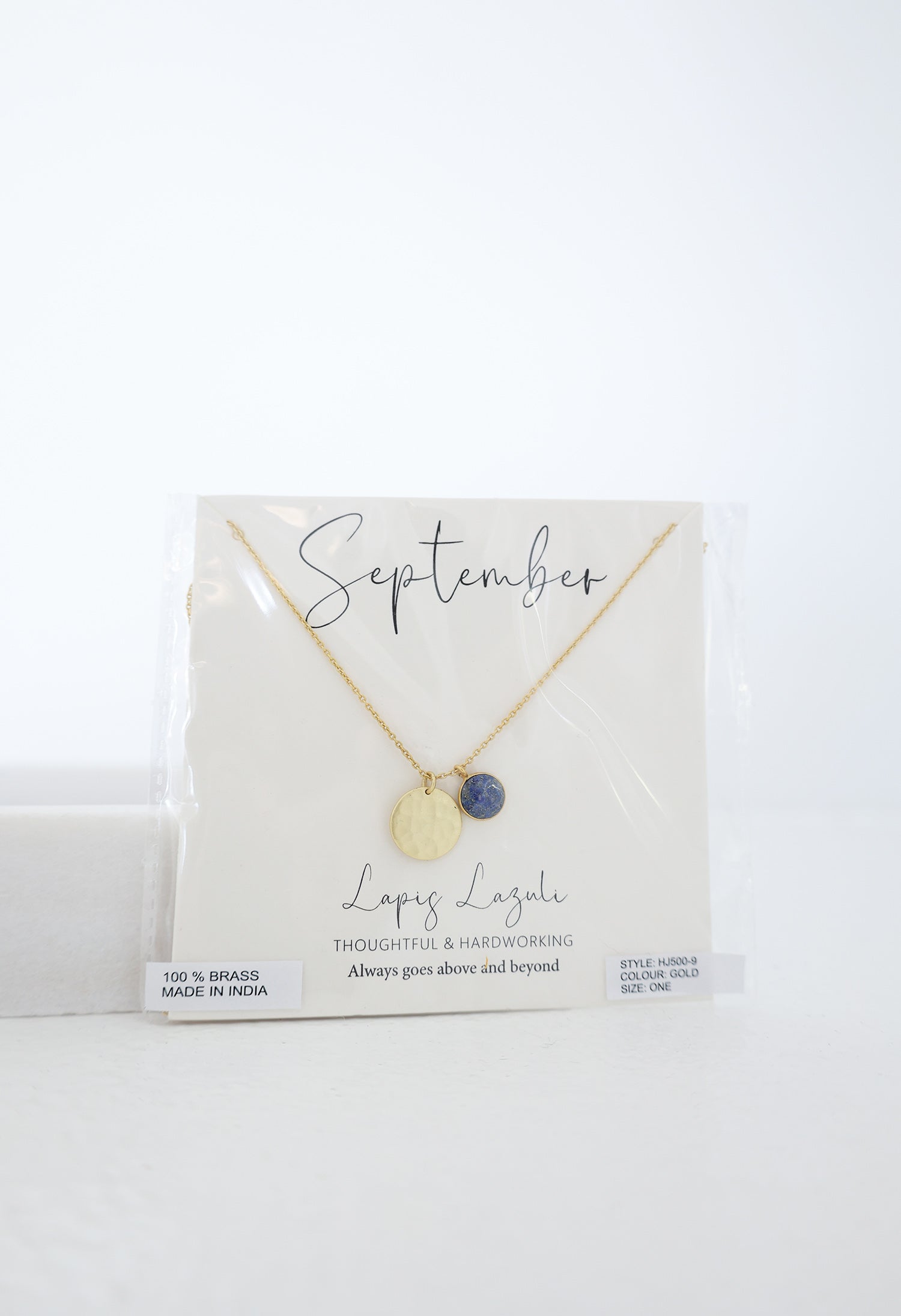 BIRTHSTONE NECKLACE
