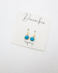 BIRTHSTONE EARRINGS