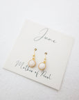 BIRTHSTONE EARRINGS