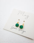 BIRTHSTONE EARRINGS