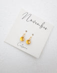 BIRTHSTONE EARRINGS