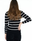 NOIR STRIPED SKIVVY