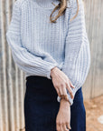 WILLOW JUMPER - ICE BLUE