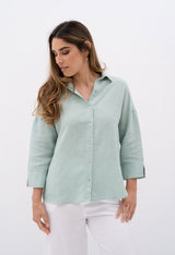 EMPIRE LINEN SHIRT SS23