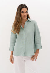EMPIRE LINEN SHIRT SS23
