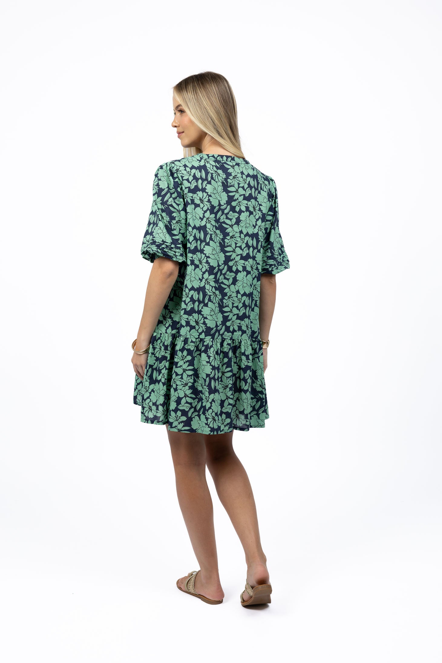FLEUR SMOCK DRESS