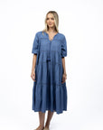 LOUISA TIER DRESS