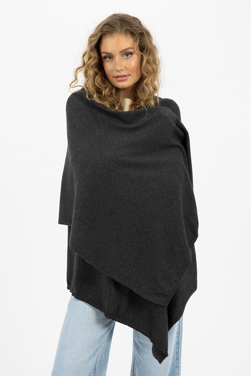 WIDE WRAP SCARF AW24