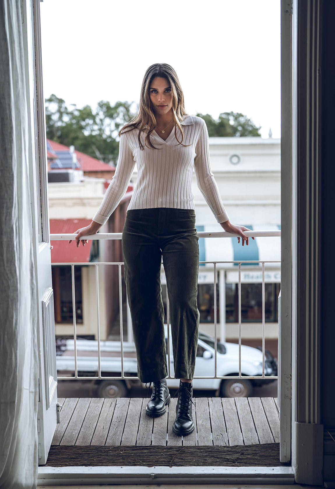 Fleetwood Cord Pant in Black Fleetwood Cord Pant in Black