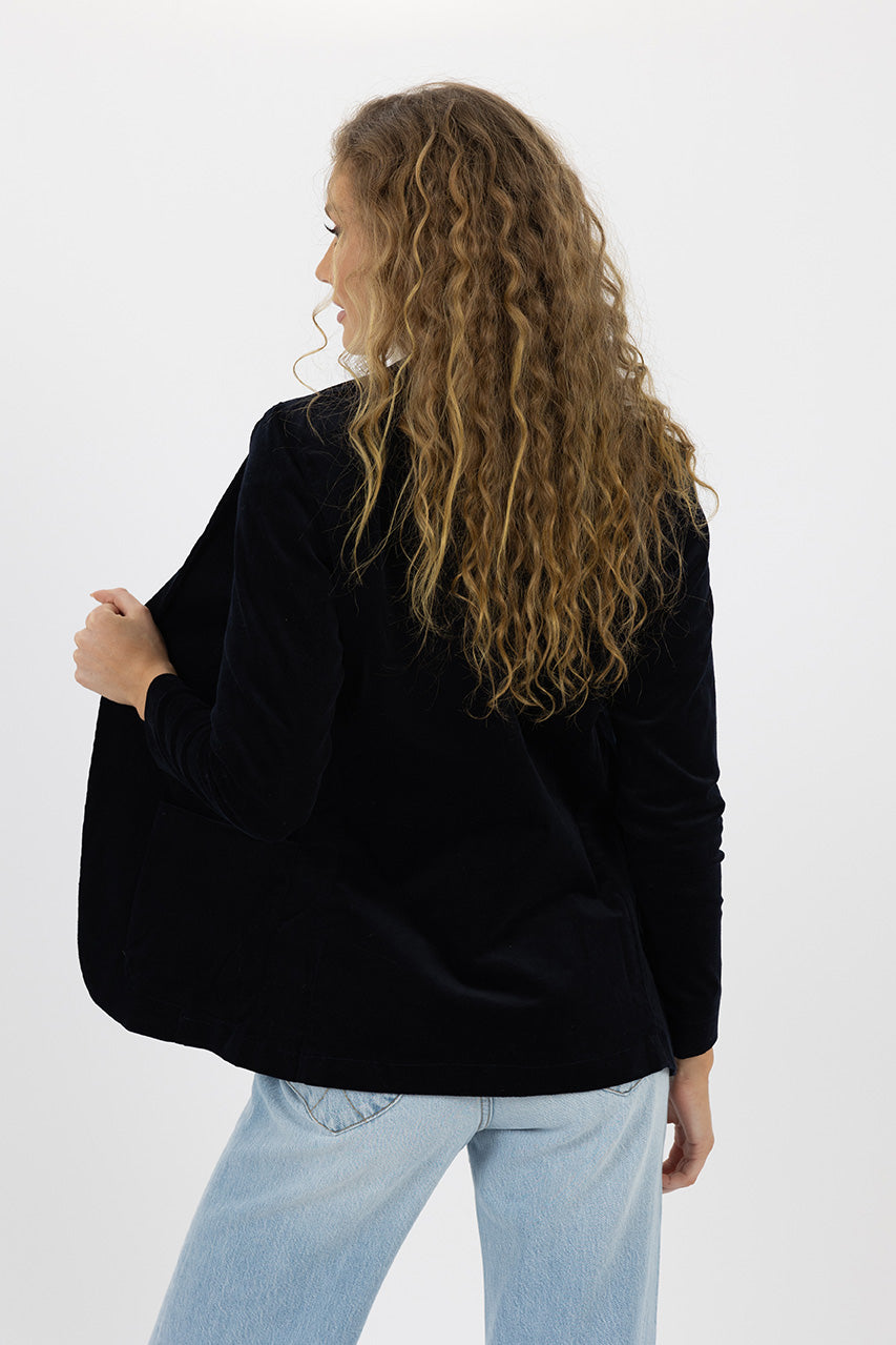 Blondie Jacket in Indigo Blondie Jacket in Indigo