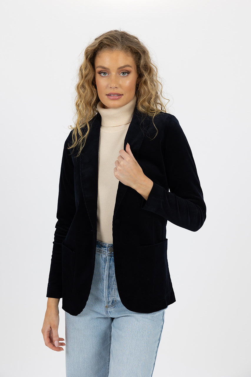 Blondie Jacket in Indigo Blondie Jacket in Indigo