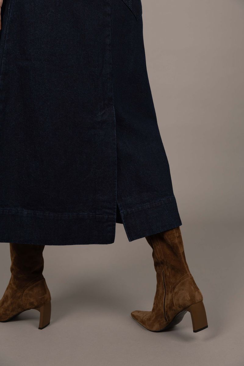 EDIT DENIM SKIRT