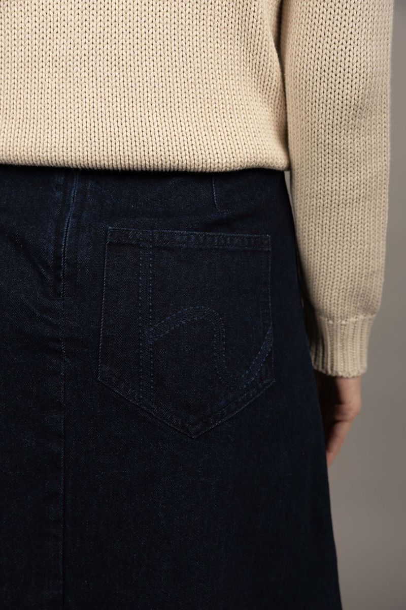 EDIT DENIM SKIRT