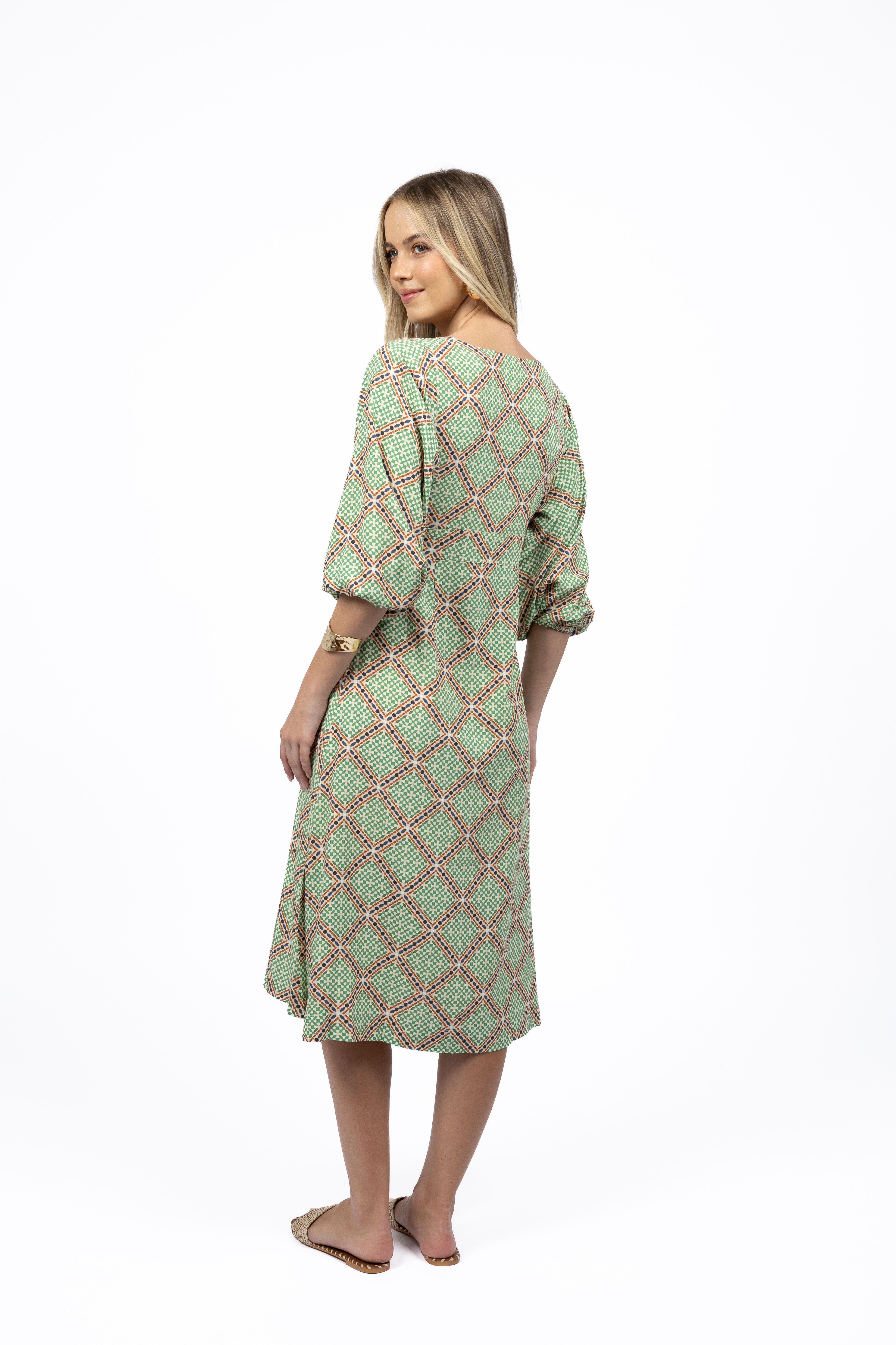 MARRAKESH MIDI DRESS