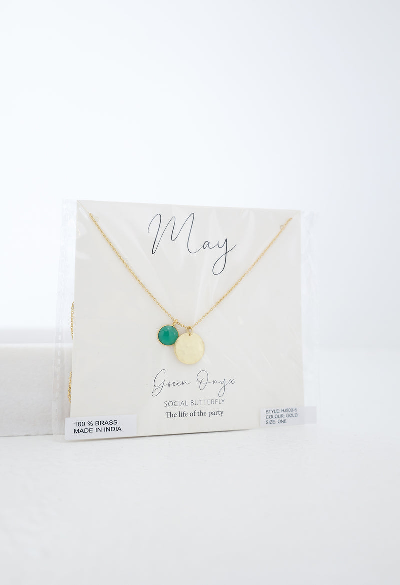 BIRTHSTONE NECKLACE