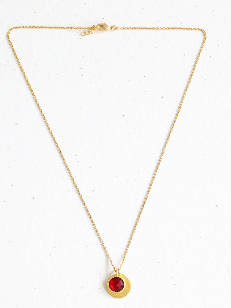 BIRTHSTONE NECKLACE