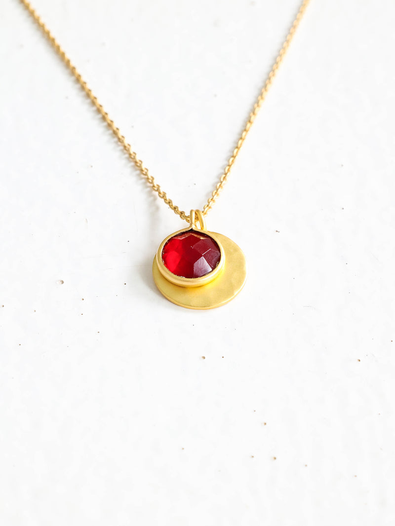 BIRTHSTONE NECKLACE