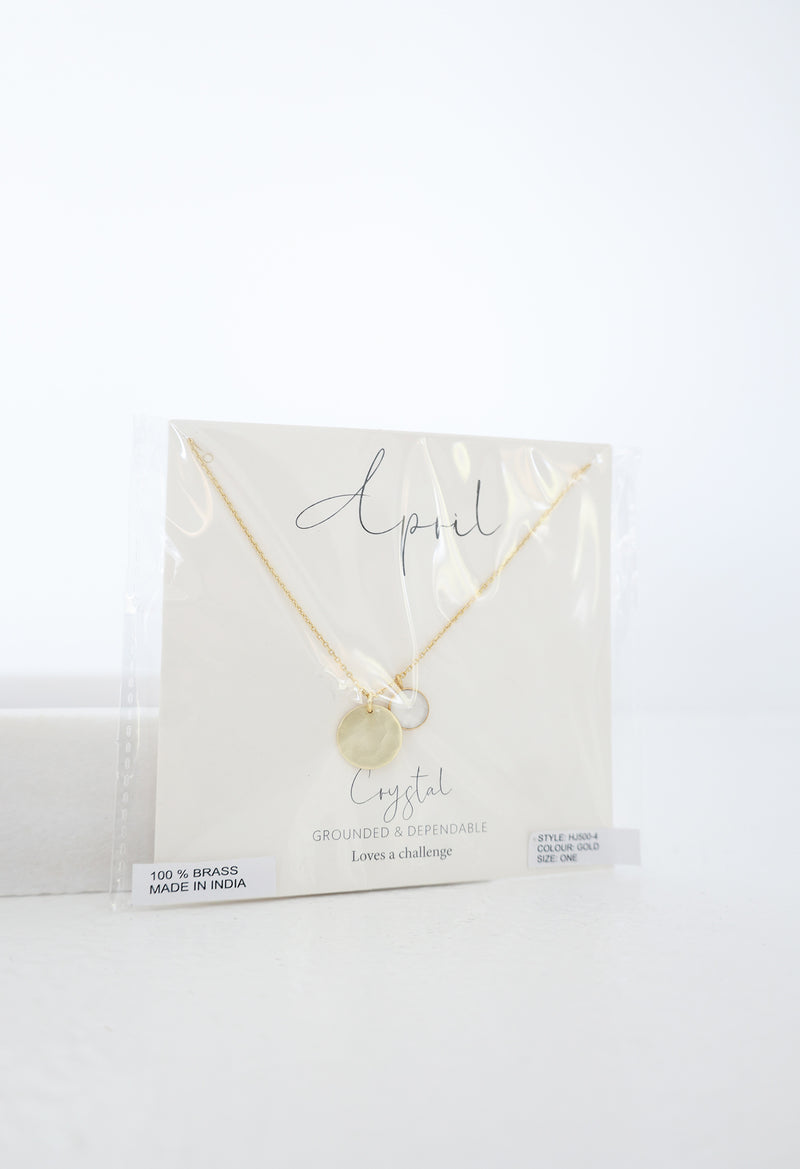 BIRTHSTONE NECKLACE