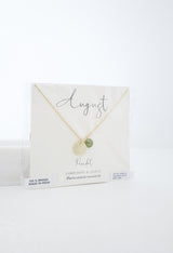 BIRTHSTONE NECKLACE