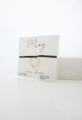 BIRTHSTONE RING