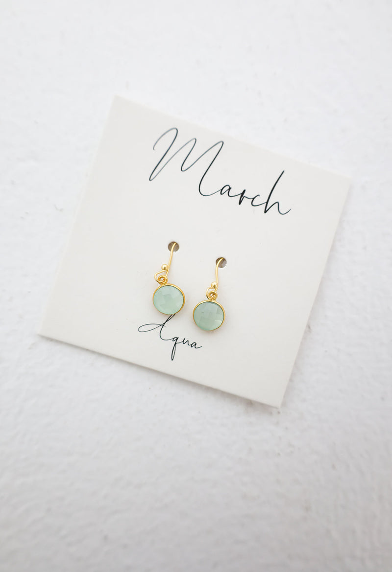 BIRTHSTONE EARRINGS