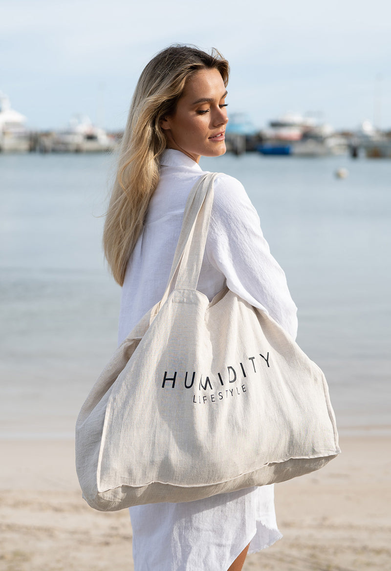 LINEN TOTE BAG