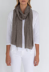 MELANGE WOOL SCARF