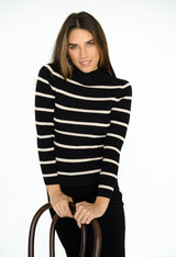 NOIR STRIPED SKIVVY