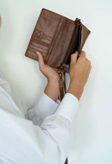 JUJU & CO MICRO BAG - COGNAC