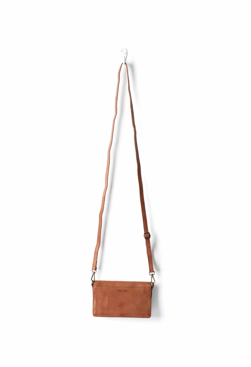 JUJU & CO MICRO BAG - COGNAC